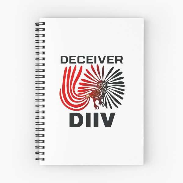 Item preview, DECEIVERS DIIVS Owl Red Black designed and sold by Oluwa290Arts.