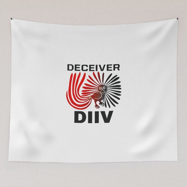 Item preview, DECEIVERS DIIVS Owl Red Black designed and sold by Oluwa290Arts.