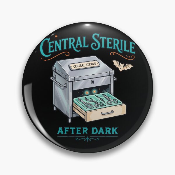 Item preview, Sterile Processing Technician Central Sterile After Dark Halloween T-Shirt designed and sold by Uglyandcute.