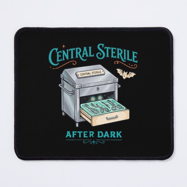 Item preview, Sterile Processing Technician Central Sterile After Dark Halloween T-Shirt designed and sold by Uglyandcute.