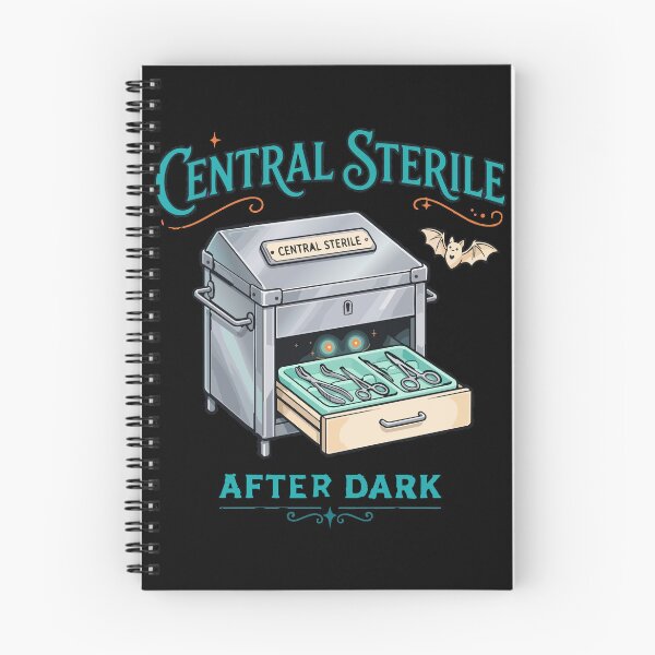 Item preview, Sterile Processing Technician Central Sterile After Dark Halloween T-Shirt designed and sold by Uglyandcute.