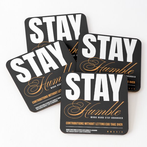 Item preview, Stay Humble Work Hard Stay Grounded T-Shirt, Bold Motivational Typography Tee, Inspirational Quote Shirt, Success Gift designed and sold by vec4u.