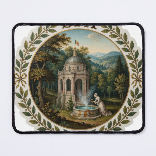 Item preview, Spa Pavilion Belgium Sticker designed and sold by Imaginarium of Chaos falcon88 .