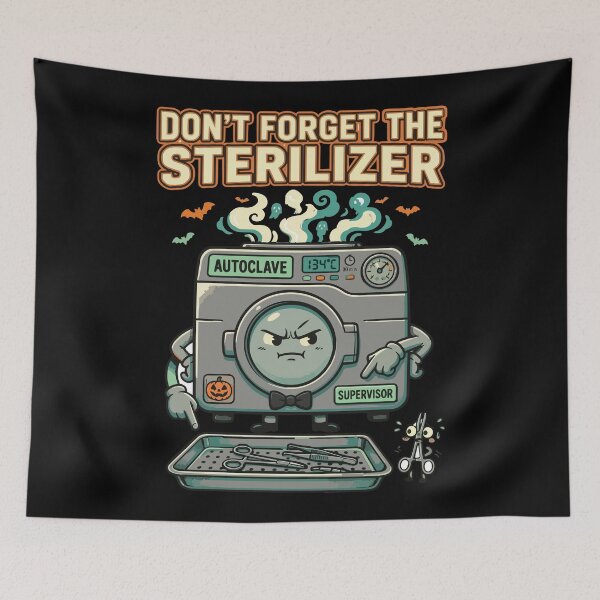 Item preview, Sterile Processing Technician Halloween Dont Forget The Sterilizer T-Shirt designed and sold by Uglyandcute.