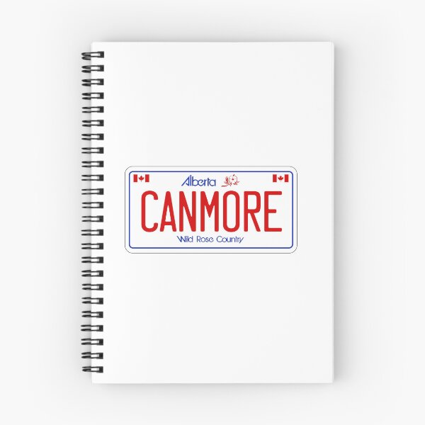 Item preview, Canmore Alberta Canada License Plate Design designed and sold by Aesthetic Atlas.