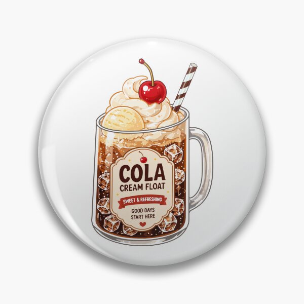 Item preview, Cute Cola Cream Float Clipart PNG designed and sold by KJackArtwork.
