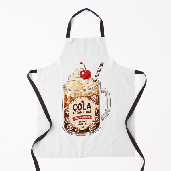 Item preview, Cute Cola Cream Float Clipart PNG designed and sold by KJackArtwork.