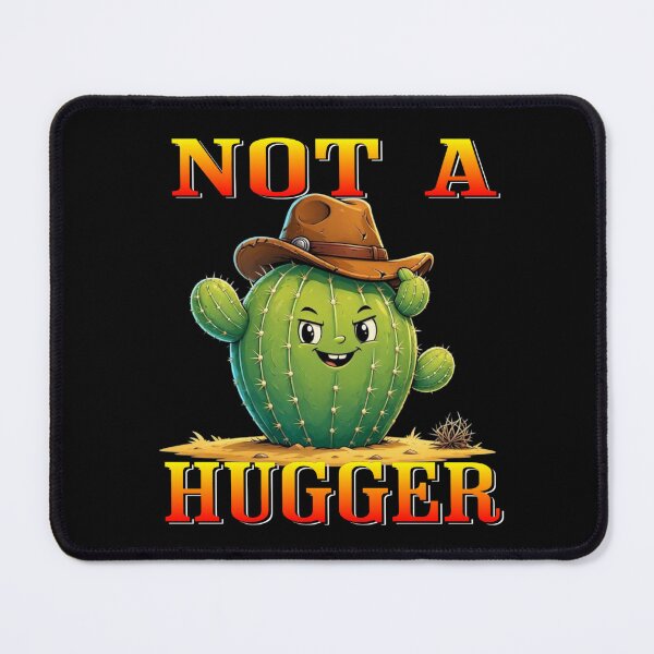 Item preview, Not A Hugger Sarcastic Cowboy Cactus designed and sold by TheEndDesign.