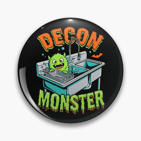 Item preview, Sterile Processing Technician Halloween Decon Monster SPD Tech T-Shirt designed and sold by Uglyandcute.
