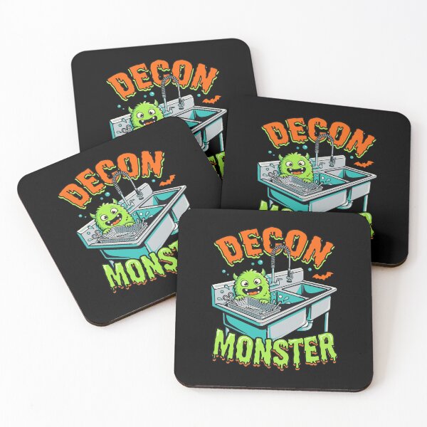 Item preview, Sterile Processing Technician Halloween Decon Monster SPD Tech T-Shirt designed and sold by Uglyandcute.