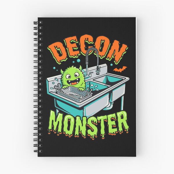 Item preview, Sterile Processing Technician Halloween Decon Monster SPD Tech T-Shirt designed and sold by Uglyandcute.