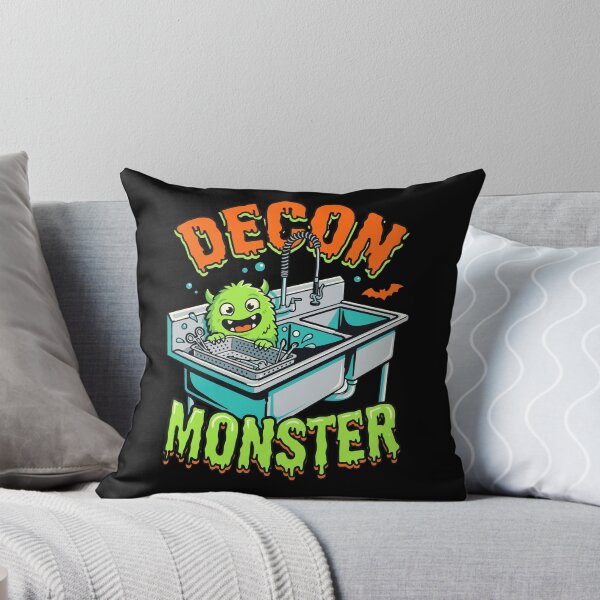 Item preview, Sterile Processing Technician Halloween Decon Monster SPD Tech T-Shirt designed and sold by Uglyandcute.