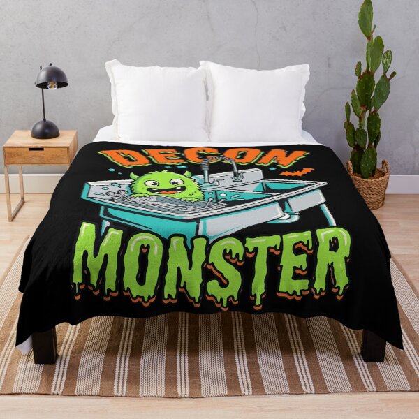 Item preview, Sterile Processing Technician Halloween Decon Monster SPD Tech T-Shirt designed and sold by Uglyandcute.