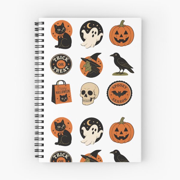 Item preview, Vintage Halloween Sticker Sheet designed and sold by Butterfly  Effect.
