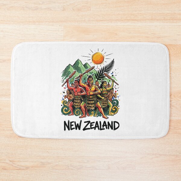 Item preview, Maori Haka Dancer New Zealand Cultural Art designed and sold by Merch by Das Design Studio.