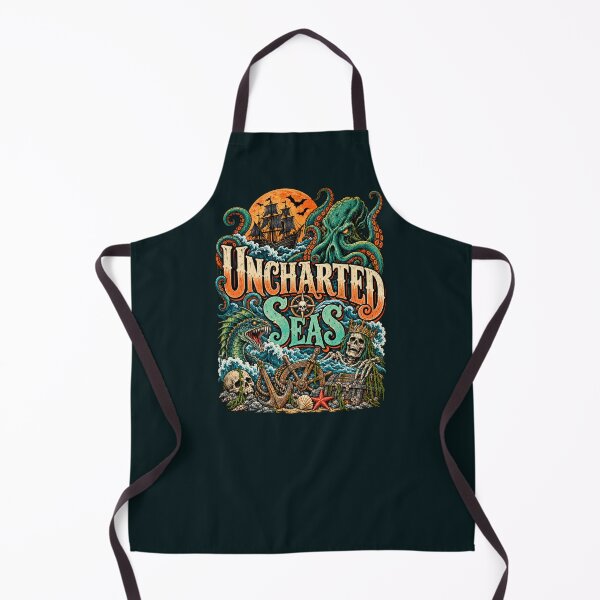 Item preview, Unchartered Seas: Shipwrecks, kraken and Sea dragons. designed and sold by Festive Bug.