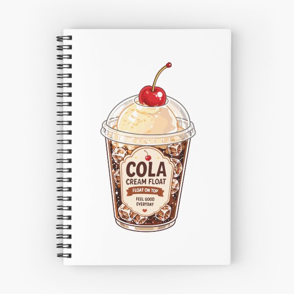 Item preview, Cute Cola Cream Float Clipart PNG designed and sold by KJackArtwork.
