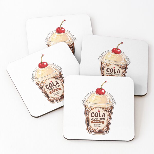 Item preview, Cute Cola Cream Float Clipart PNG designed and sold by KJackArtwork.