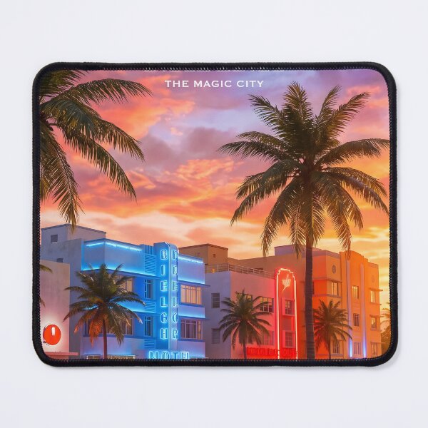 Item preview, Miami Beach Poster Art designed and sold by Poster2Haven.