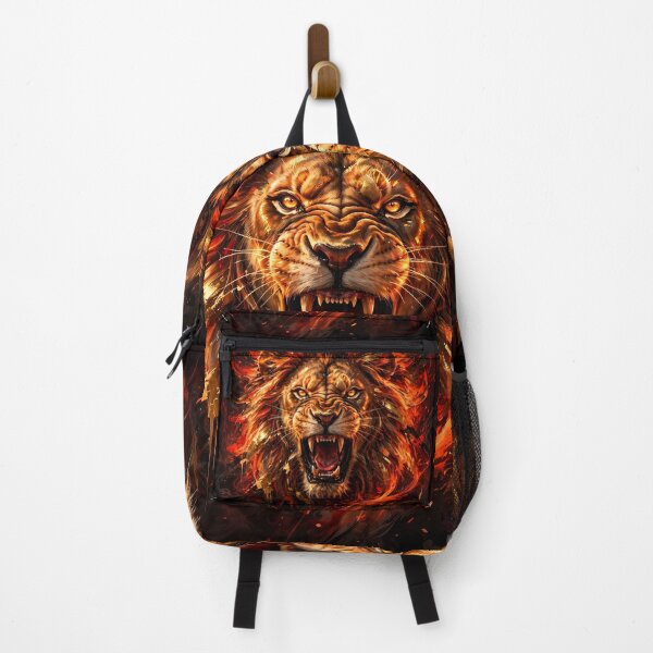 Item preview, Fiery Roaring Lion Fire Spirit designed and sold by Marcu Ioachim.