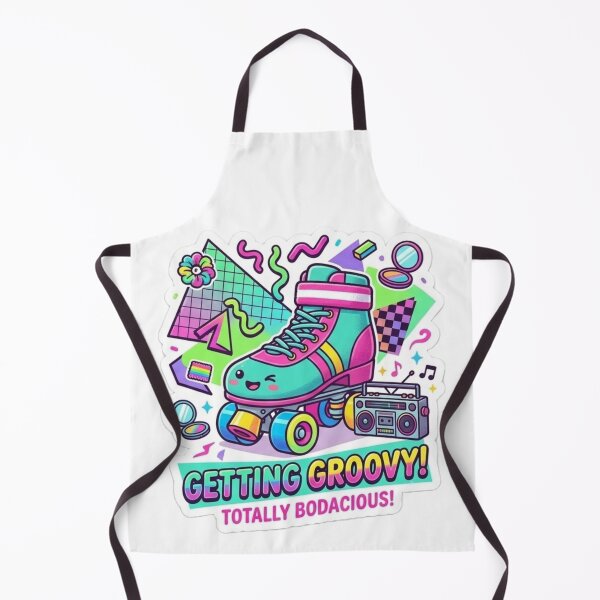 Item preview, Patín Kawaii Retro de los 80 Getting Groovy designed and sold by GeniusCorner.
