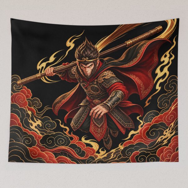 Item preview, Sun Wukong Monkey King Mythical Warrior designed and sold by DigArtis.