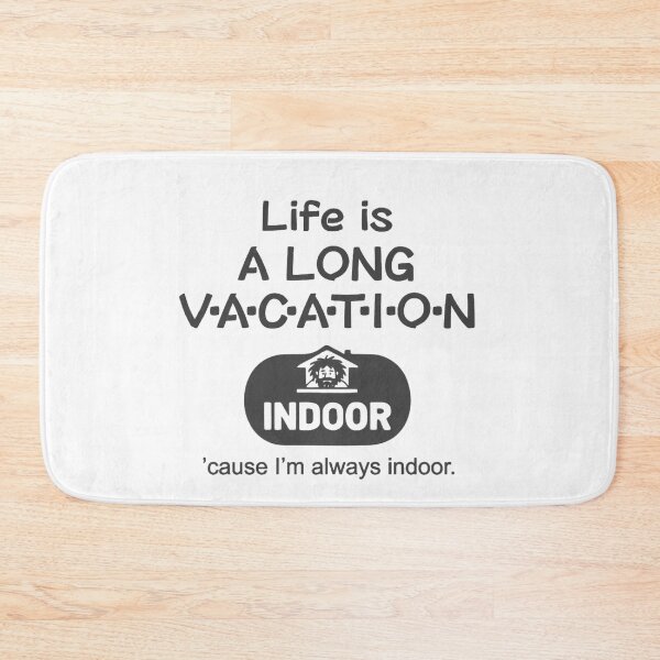 Item preview, INDOOR_A LONG VACATION designed and sold by Working Sloth from Japan.