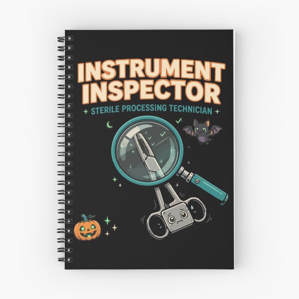 Item preview, Sterile Processing Technician Halloween Instrument Inspector SPD T-Shirt designed and sold by Uglyandcute.