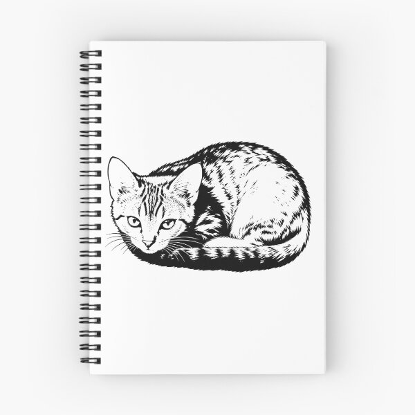 Item preview, Beautiful tabby cat outline black designed and sold by natalik2024.