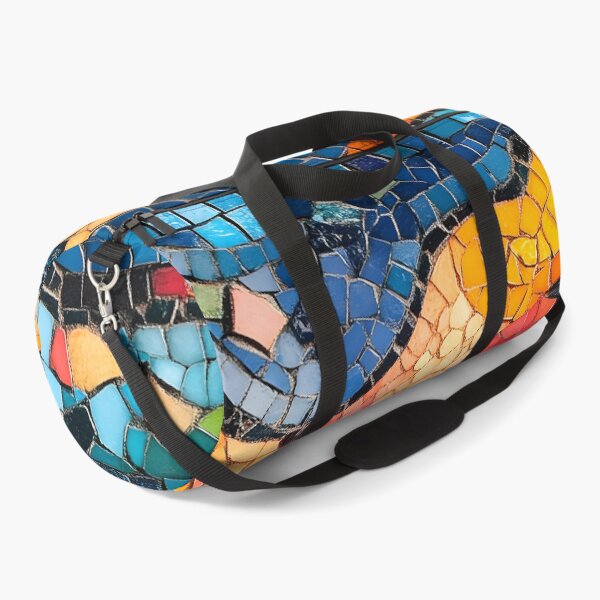 Item preview, Abstract Gaudi Mosaic Colorful Trencadís Wave Pattern Art designed and sold by GrinGalore.