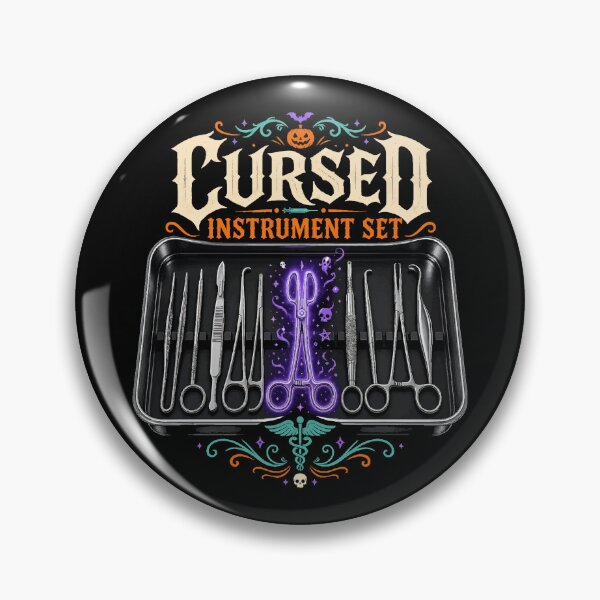 Item preview, Sterile Processing Technician Halloween Cursed Instrument Set T-Shirt designed and sold by Uglyandcute.