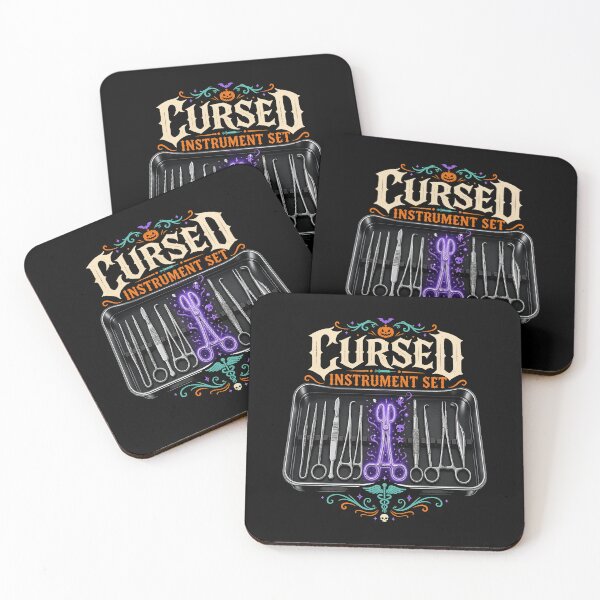 Item preview, Sterile Processing Technician Halloween Cursed Instrument Set T-Shirt designed and sold by Uglyandcute.