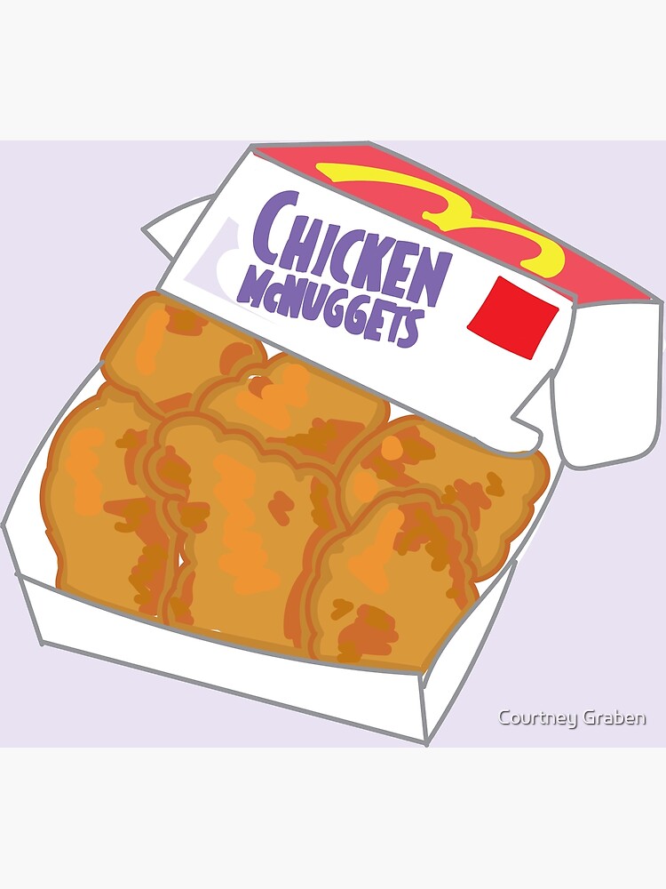 Disover Chicken McNuggets Premium Matte Vertical Poster