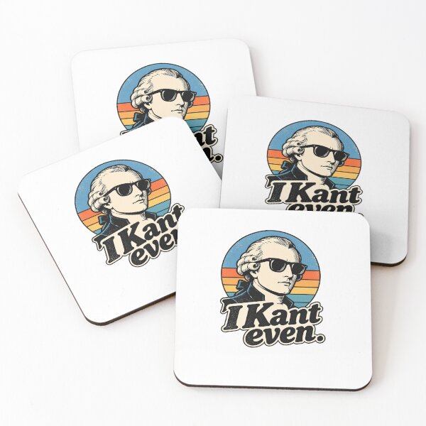 Item preview, I Kant Even designed and sold by Cute & Funny Prints | Happy Doodle Friends Shop.