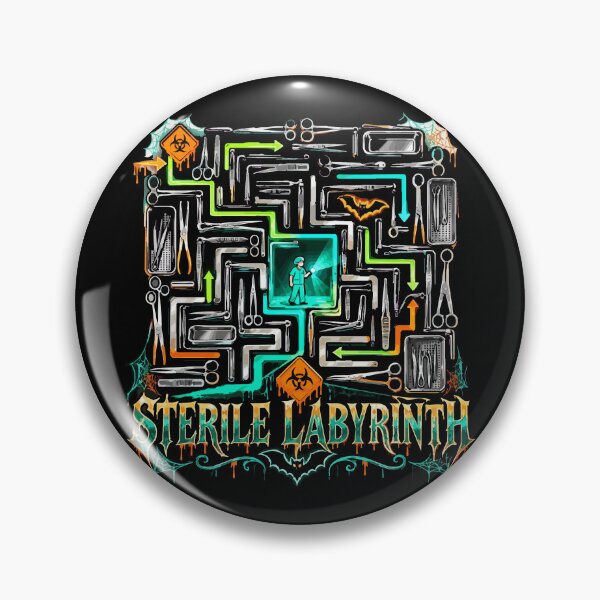 Item preview, Sterile Processing Technician Halloween Sterile Labyrinth SPD T-Shirt designed and sold by Uglyandcute.