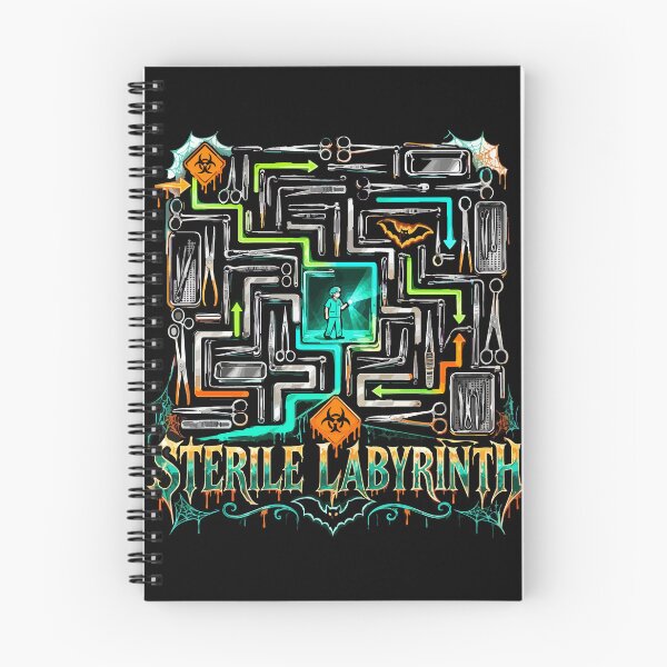 Item preview, Sterile Processing Technician Halloween Sterile Labyrinth SPD T-Shirt designed and sold by Uglyandcute.