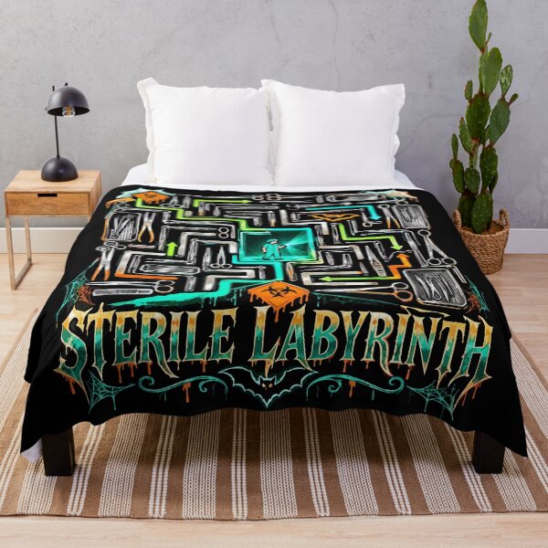 Item preview, Sterile Processing Technician Halloween Sterile Labyrinth SPD T-Shirt designed and sold by Uglyandcute.