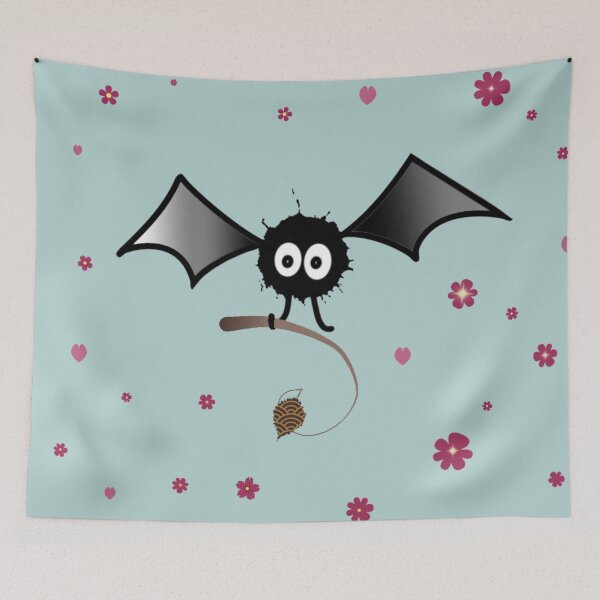 Item preview, happy little bat designed and sold by glow-wisp.