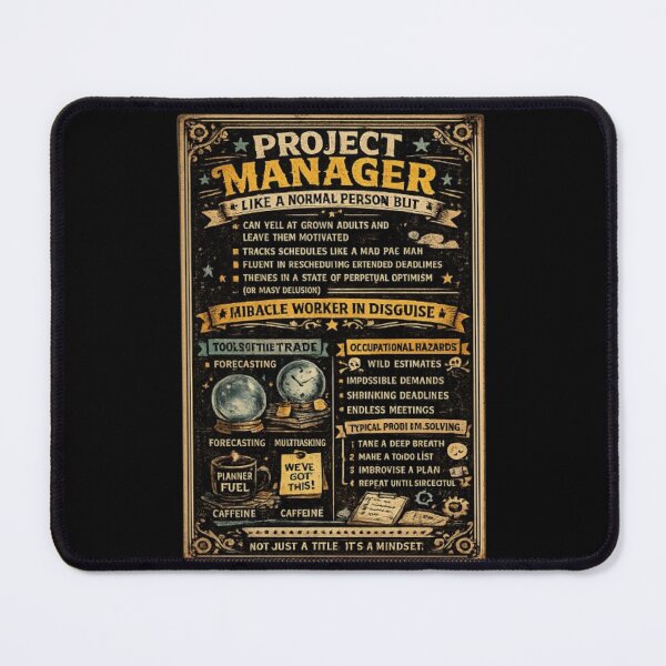 Item preview, Project Manager Miracle Worker designed and sold by Eng-Art.