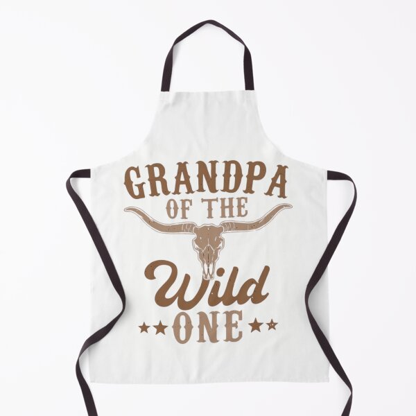 Item preview, Grandpa Of The Wild One Western 1st Birthday Longhorn Skull designed and sold by haitrieuic96.