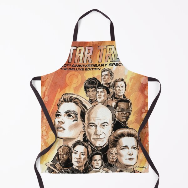 Item preview, Star Trek Original Series Retro Full Color Crew 60th Anniversary Special Poster designed and sold by ShawnMorrisDesigns.