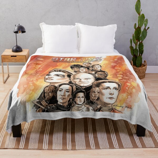 Item preview, Star Trek Original Series Retro Full Color Crew 60th Anniversary Special Poster designed and sold by TrendingDesigns20xx.
