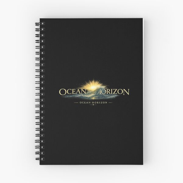 Item preview, Ocean Horizon – Golden Sunset Seascape designed and sold by rigelcreation.