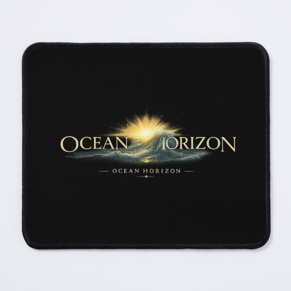 Item preview, Ocean Horizon – Golden Sunset Seascape designed and sold by rigelcreation.