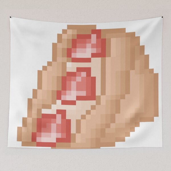Item preview, Sándwich de frutas Kawaii Pixel Art – Sándwich de frutas japonés designed and sold by suawu.