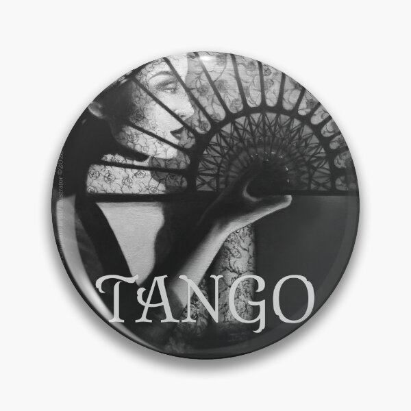 Item preview, From original artwork canvas, for tango lovers designed and sold by Monica Cingolani Art.