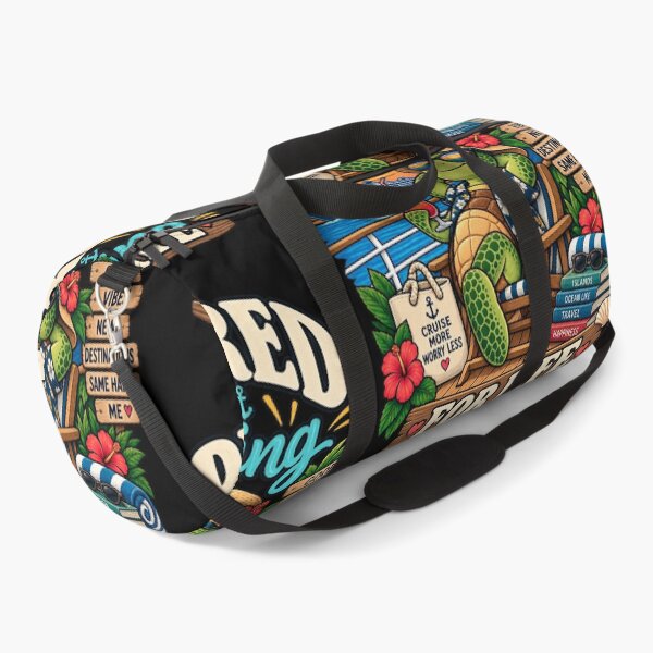 Item preview, Retired And Cruising For Life .. Funny Retirement Cruise Turtle designed and sold by Ridaelb.