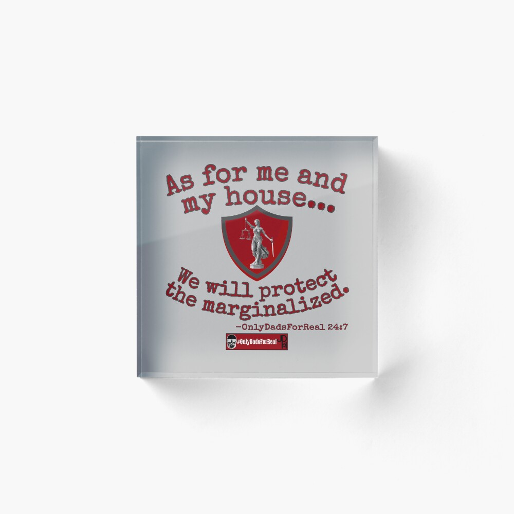 Item preview, Acrylic Block designed and sold by OnlyDadsForReal.