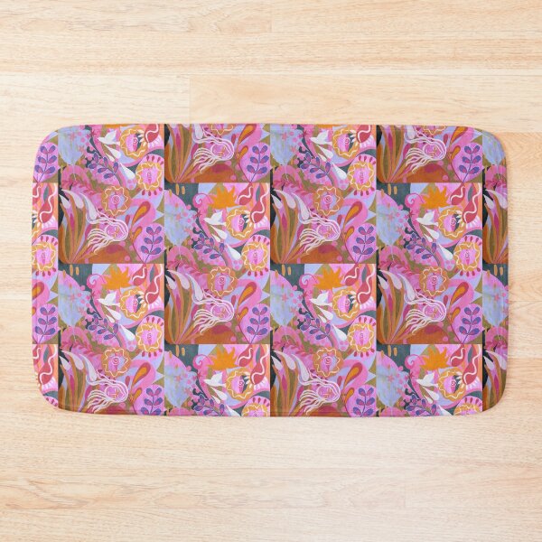Item preview, Pink botanical, girl and bird. designed and sold by Jess Stride.
