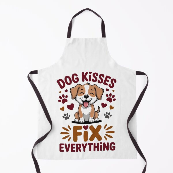 Item preview, Dog Kisses Fix Everything   designed and sold by jkrphoto.